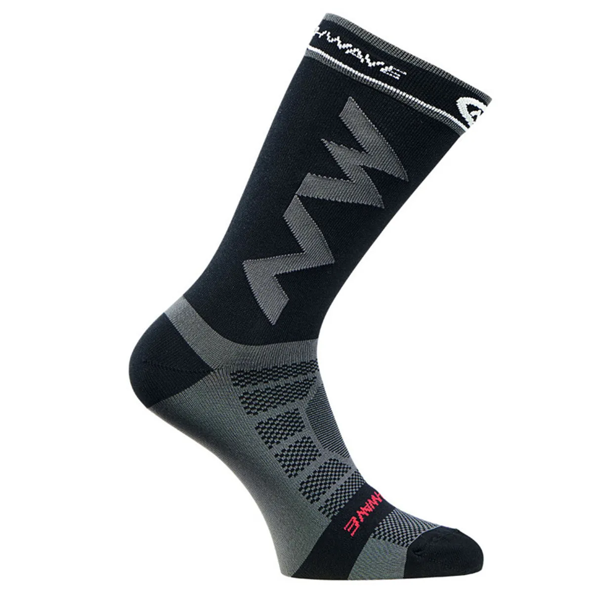 1Pair Sports Anti Slip Cycling Compression Stockings Unisex Breathable Below Knee Compression Socks