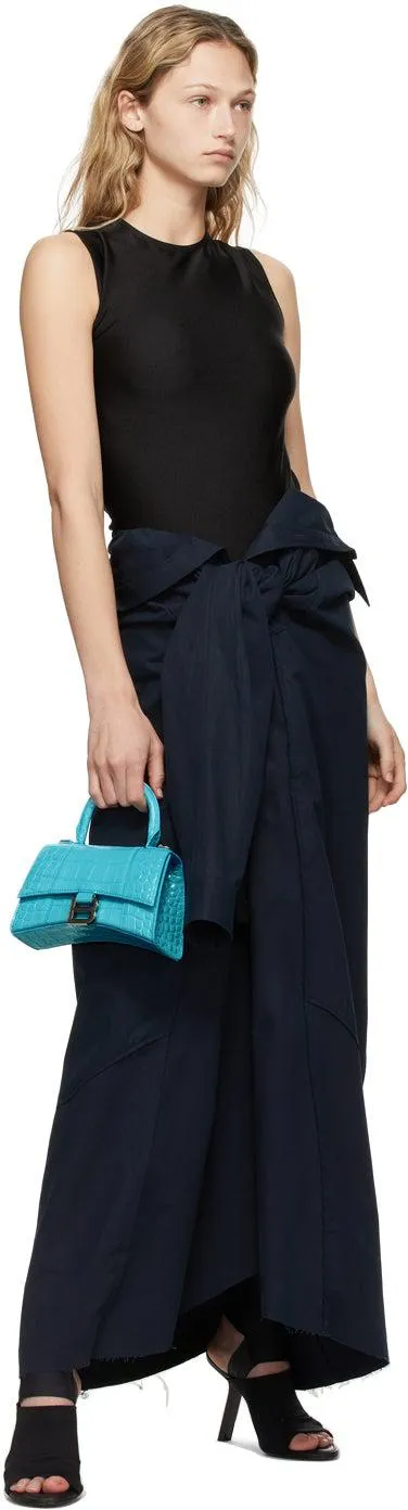 Balenciaga Black Stretch Heeled Sandals