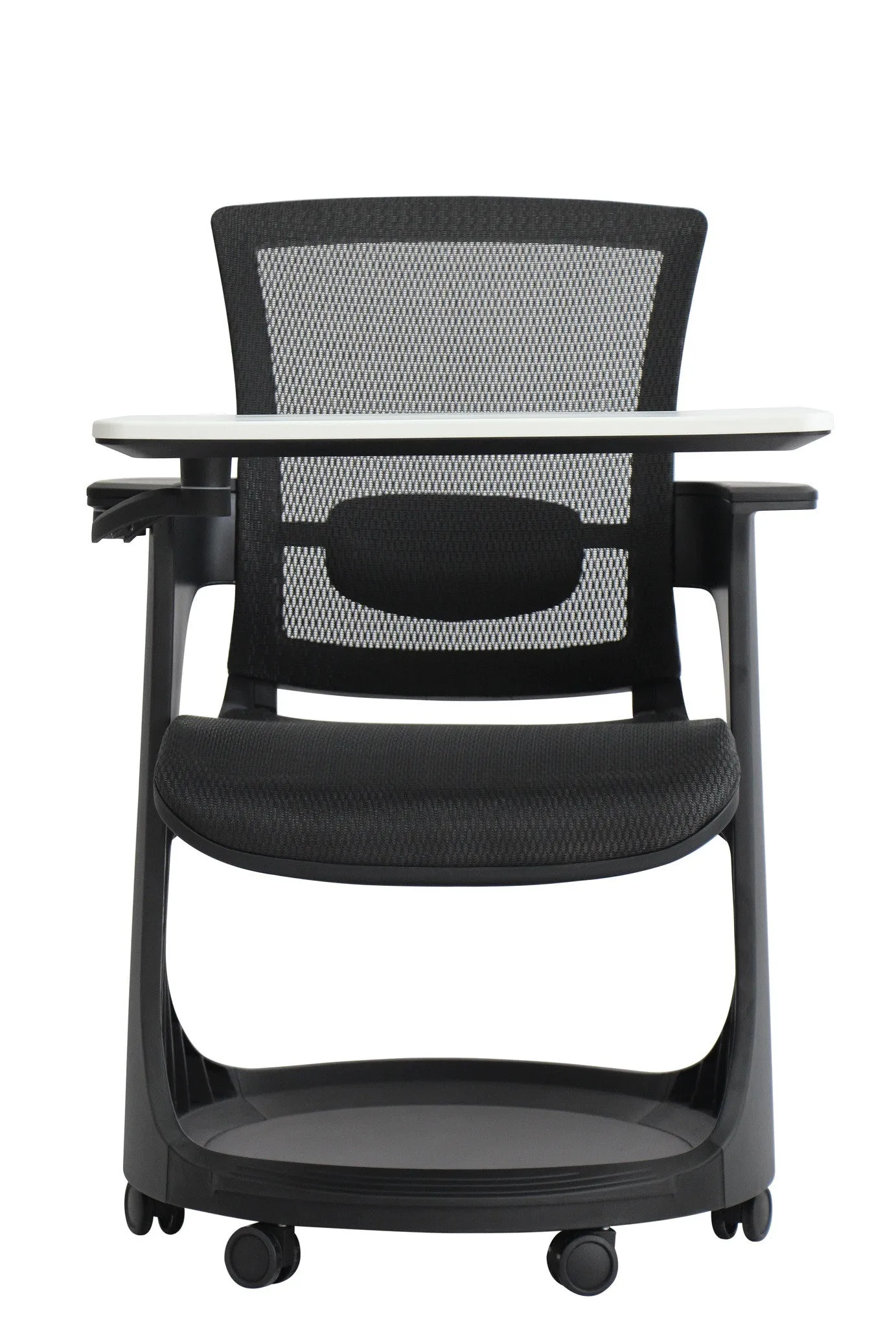 Black Elastic Mesh Seat and Back Chair By Homeroots
