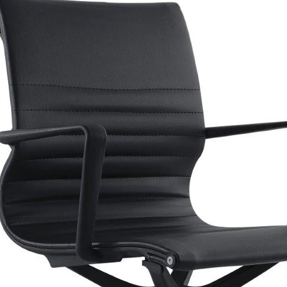 Black Mesh Fle Tilt Chair By Homeroots