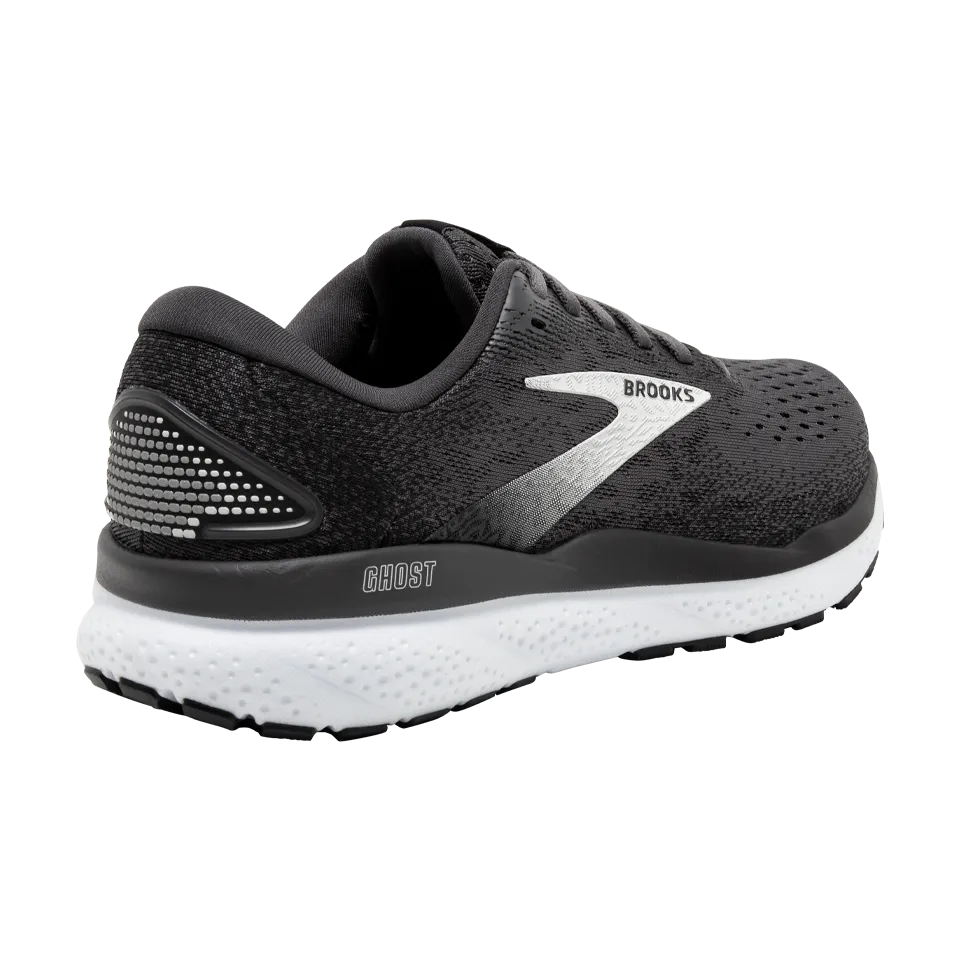 Brooks Men's Ghost 16 D Width Black/Grey/White