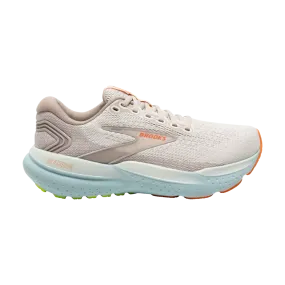 Brooks Women's Glycerin 21 B Width Coconut/Aqua/Autumn Sunset
