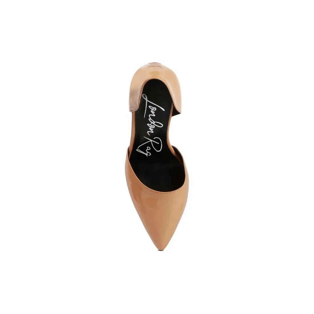 Candy Cane Patent Leather High Heel Stiletto