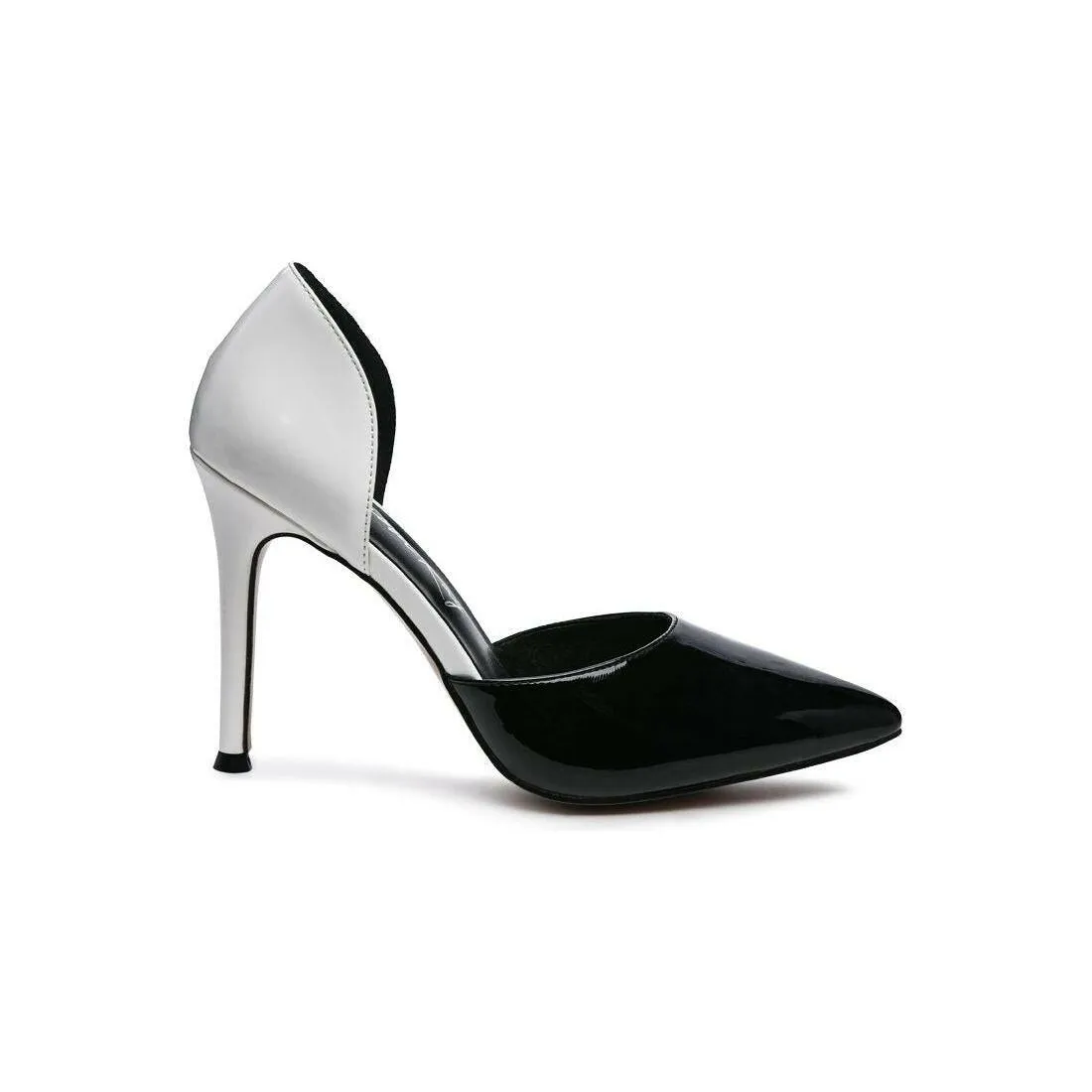 Candy Cane Patent Leather High Heel Stiletto