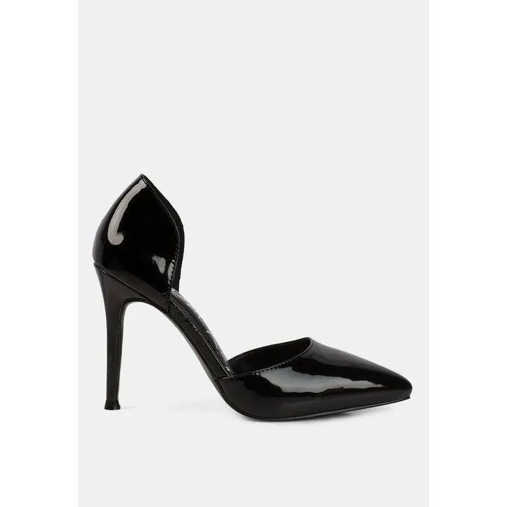 Candy Cane Patent Leather High Heel Stiletto