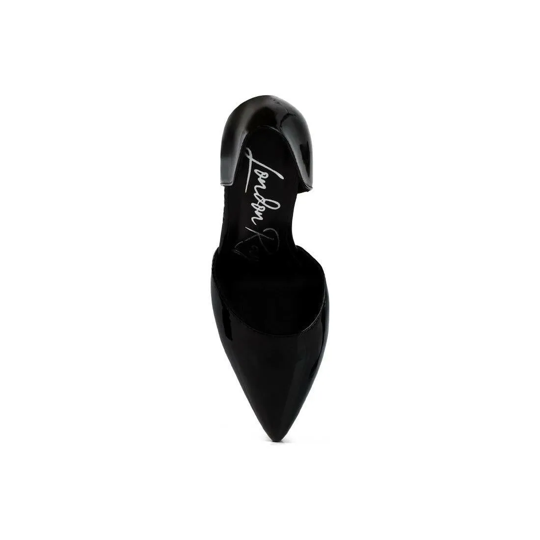 Candy Cane Patent Leather High Heel Stiletto
