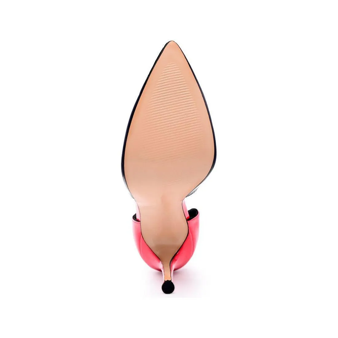 Candy Cane Patent Leather High Heel Stiletto
