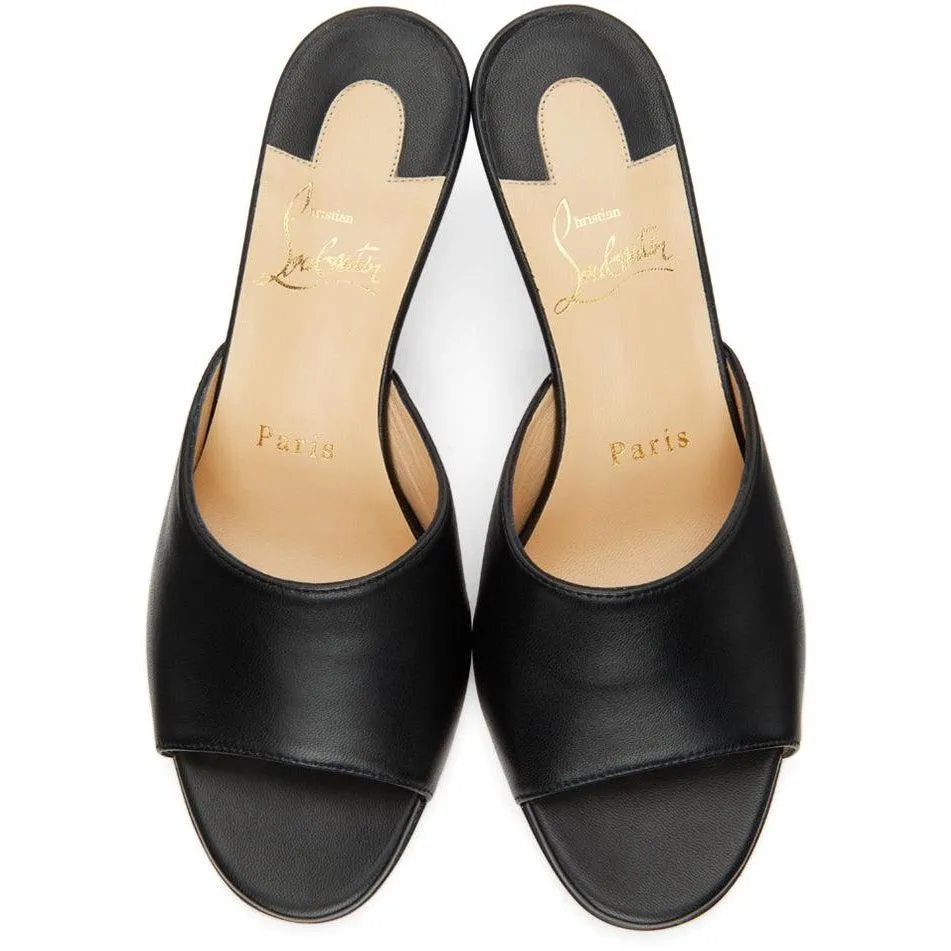 Christian Louboutin Black East 55 Mules