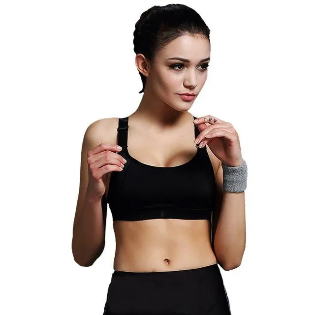 Classic Padded Push Up Breathable Sports Bra