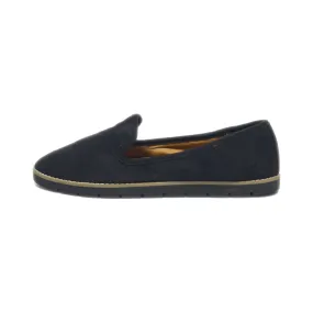 Cliffs By White Mountain Slip Ons Leather Black Colour For Women