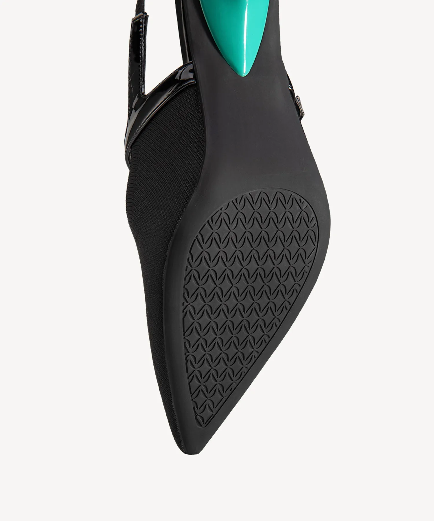 Elegant Chic Stiletto Heeled Slingback - Low Heeled