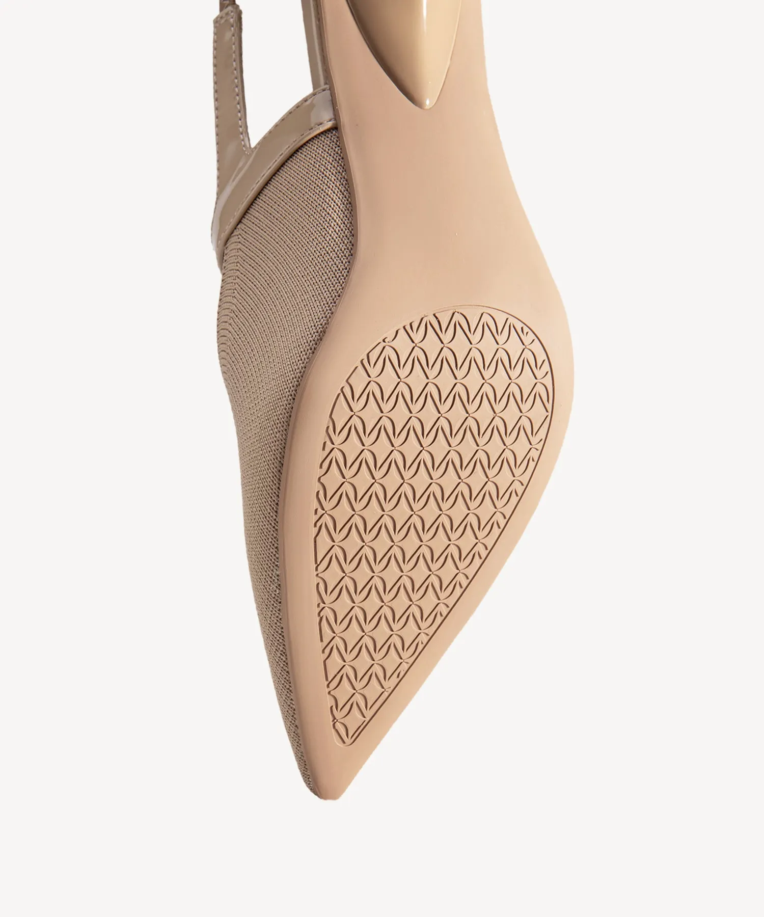 Elegant Chic Stiletto Heeled Slingback - Low Heeled