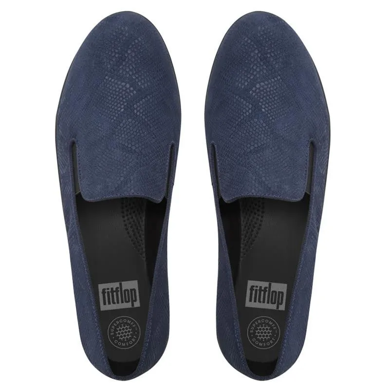 FitFlop SuperSkate Suede Embossed - Navy