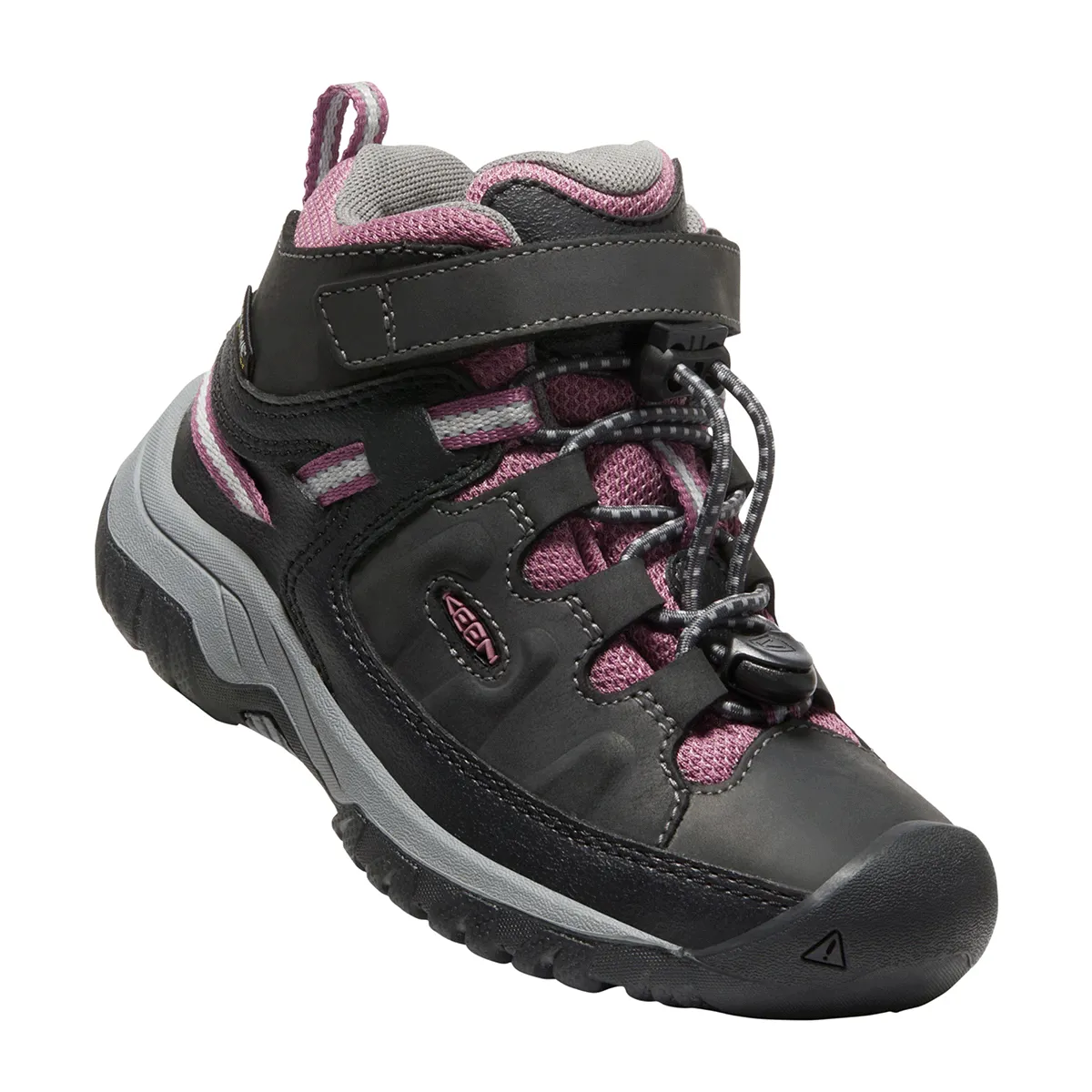 Little Kid's Targhee Mid Waterproof Raven Tulipwood
