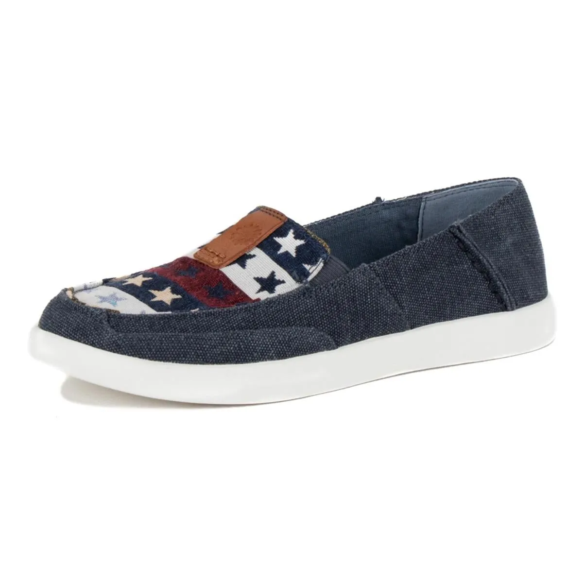 Oleviah Cowprint Slip Ons