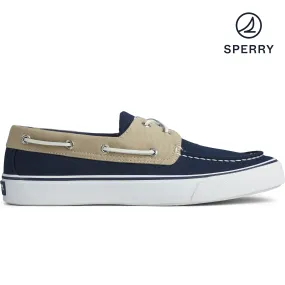 Sperry Men's Bahama II Saturated Sneaker - Navy/Khaki (STS22516)