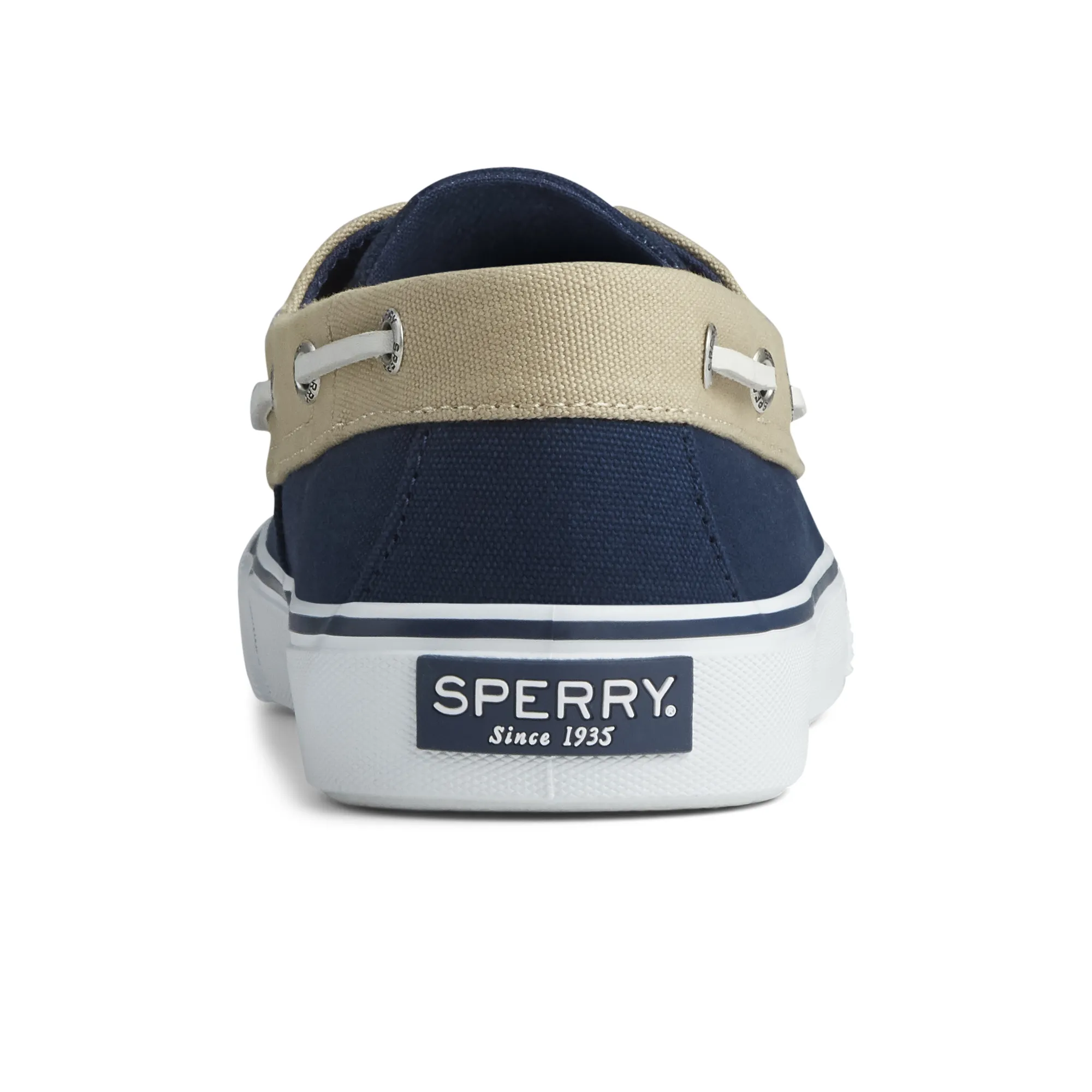 Sperry Men's Bahama II Saturated Sneaker - Navy/Khaki (STS22516)