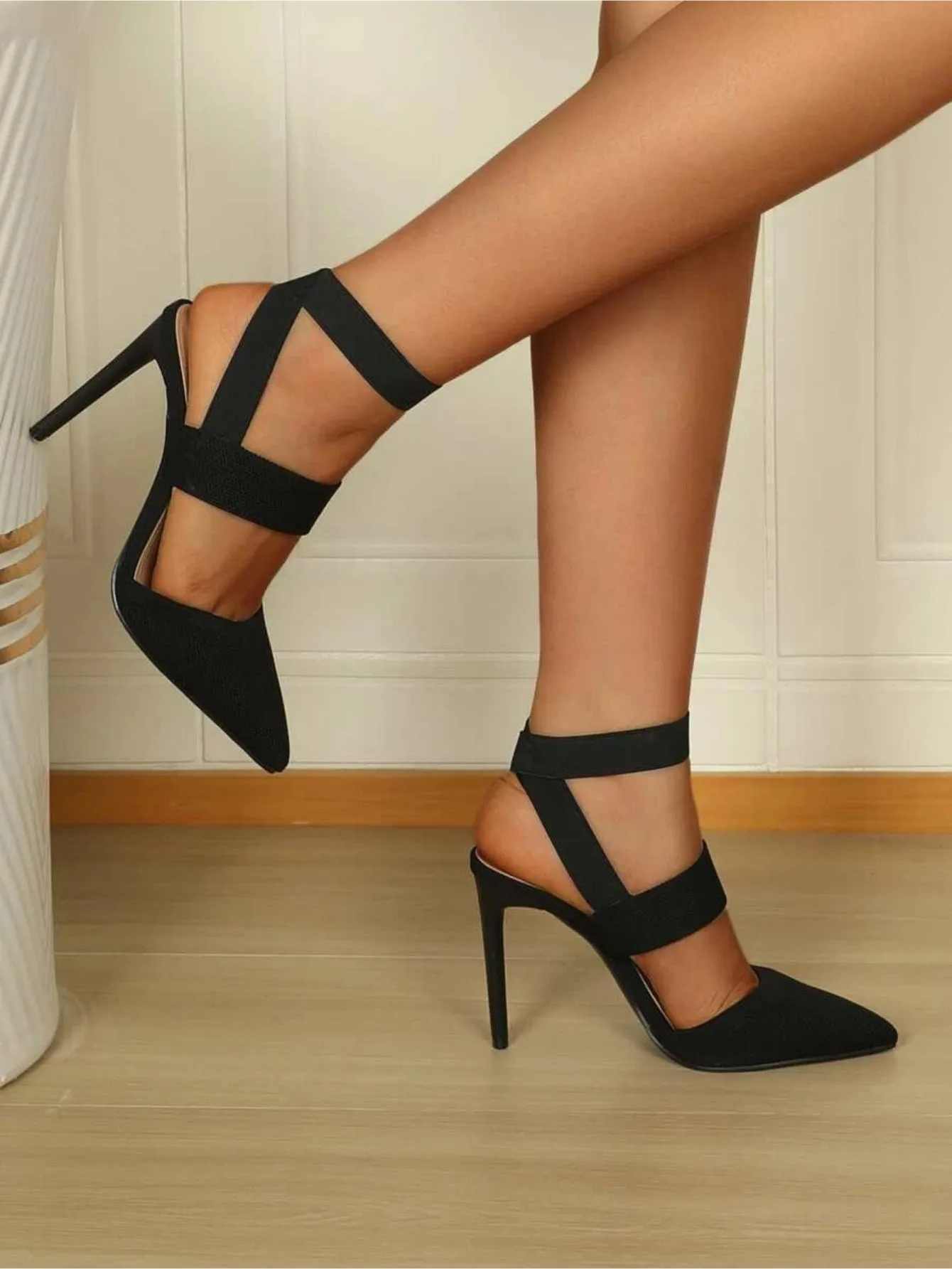 Stiletto Strap Pumps