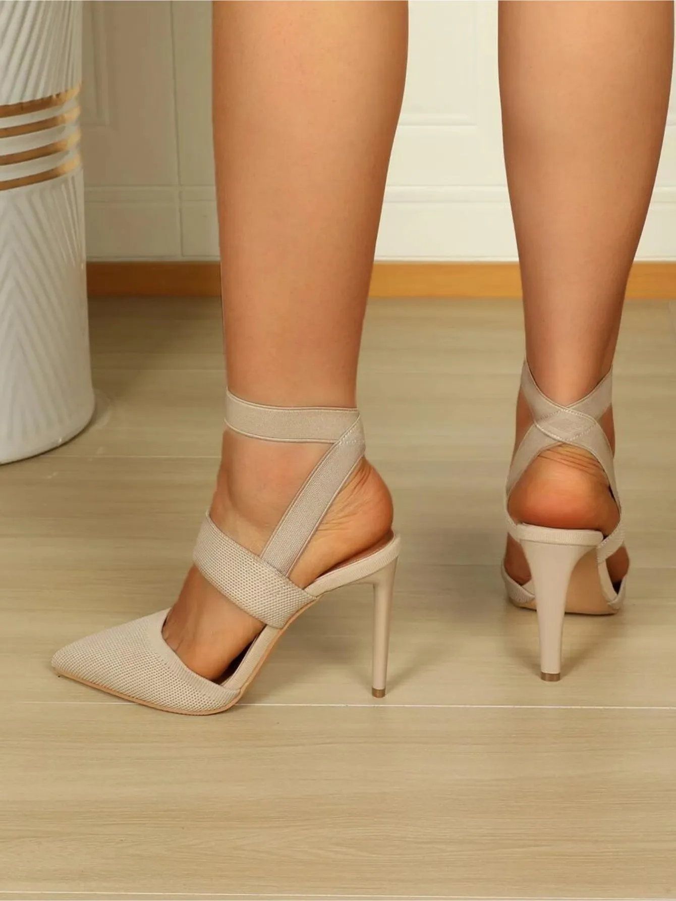 Stiletto Strap Pumps