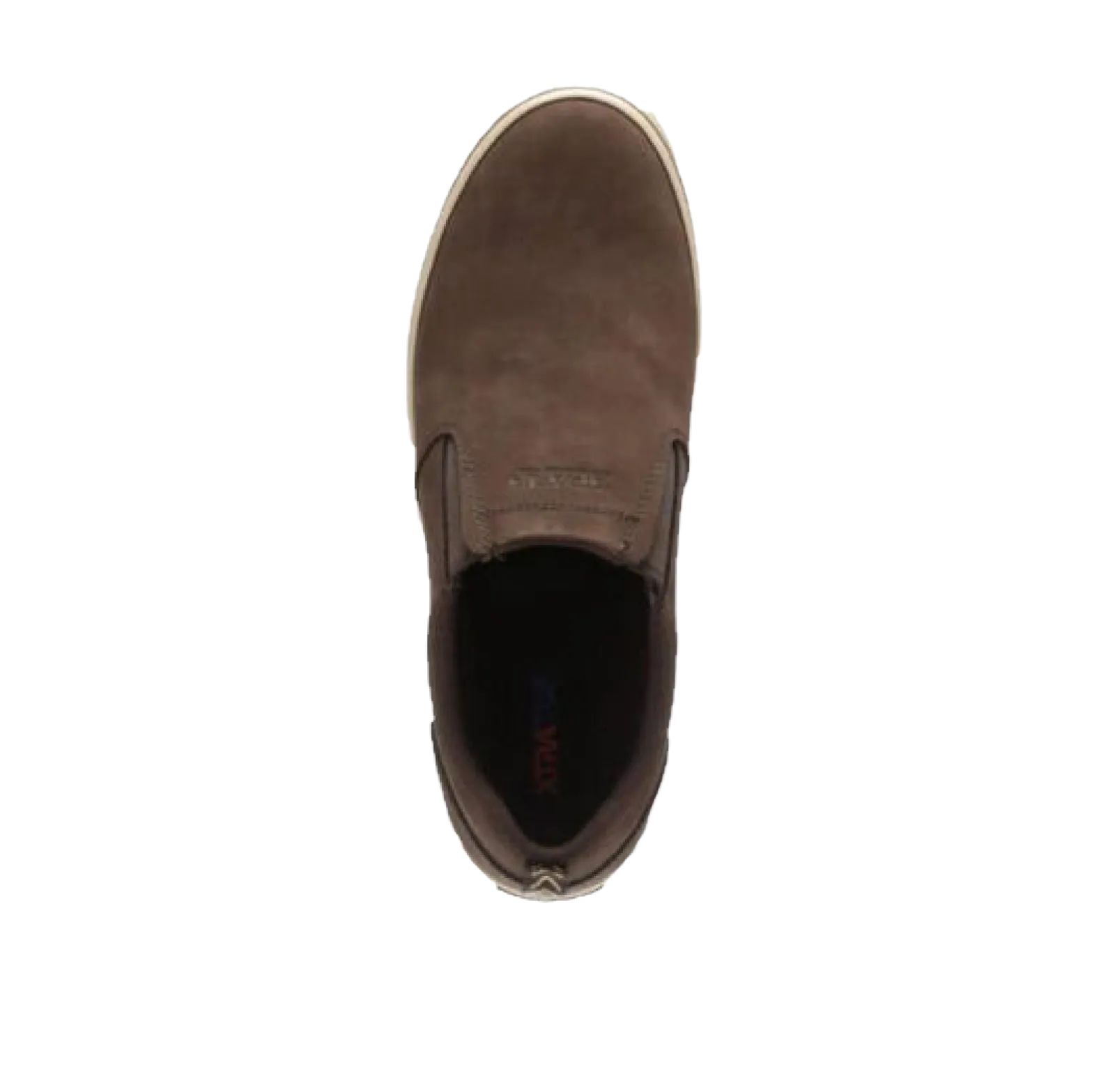 XTRATUF® Men's Sharkbyte Leather Deck Chocolate Slip On Shoes 22501